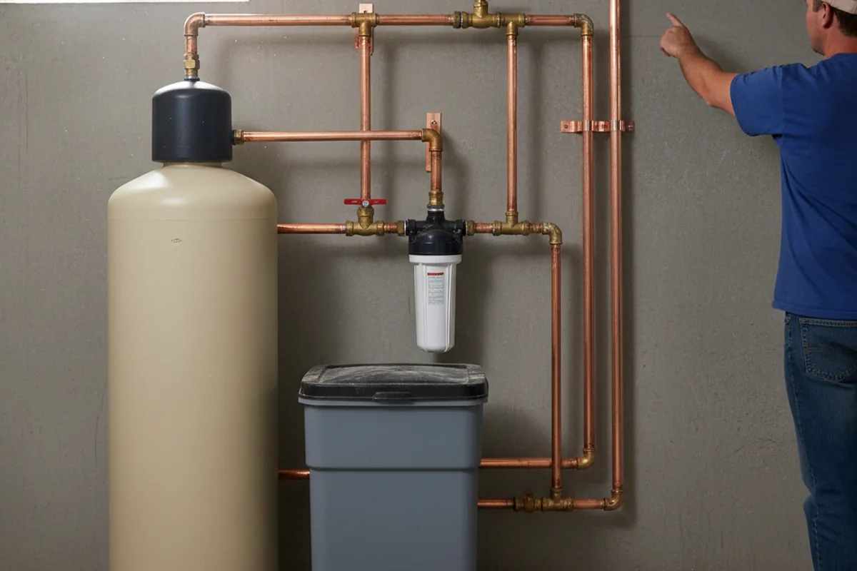 Whole-house water treatment system installed in Kellogg